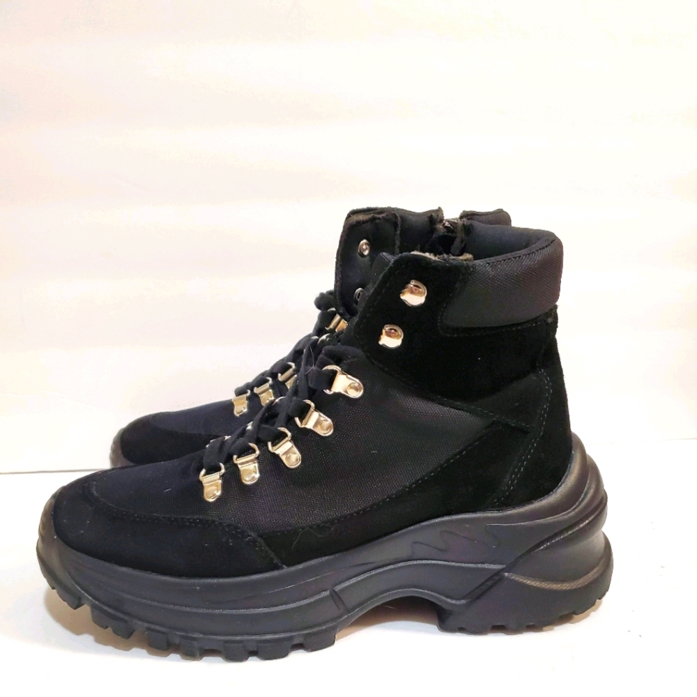Steve Madden women's black boots, size 7.5